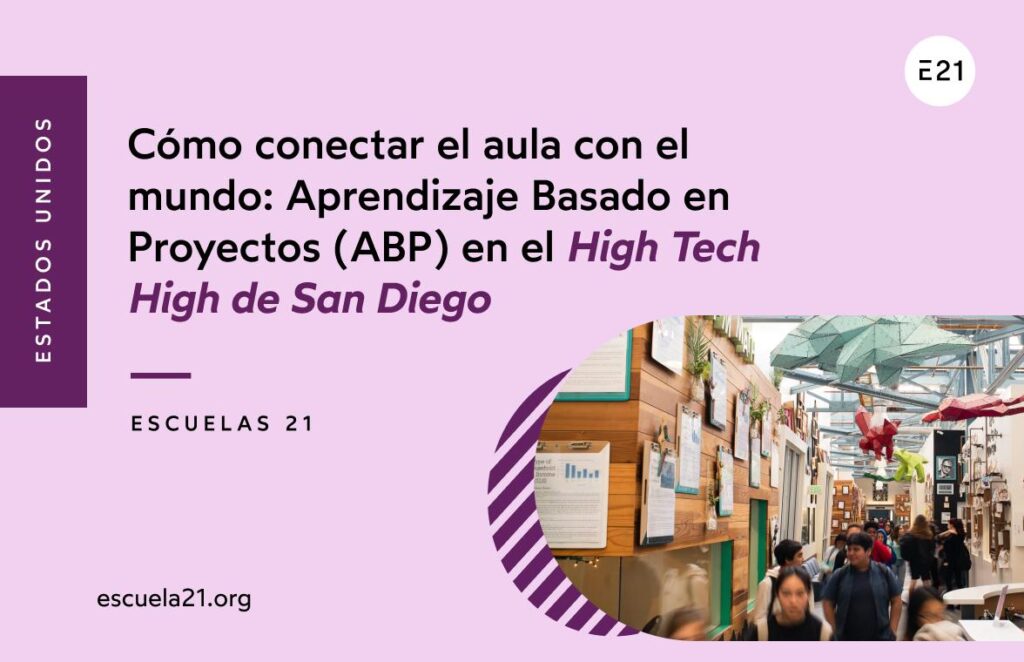 Cómo conectar el aula con el mundo: Aprendizaje Basado en Proyectos (ABP) en el High Tech High de San Diego